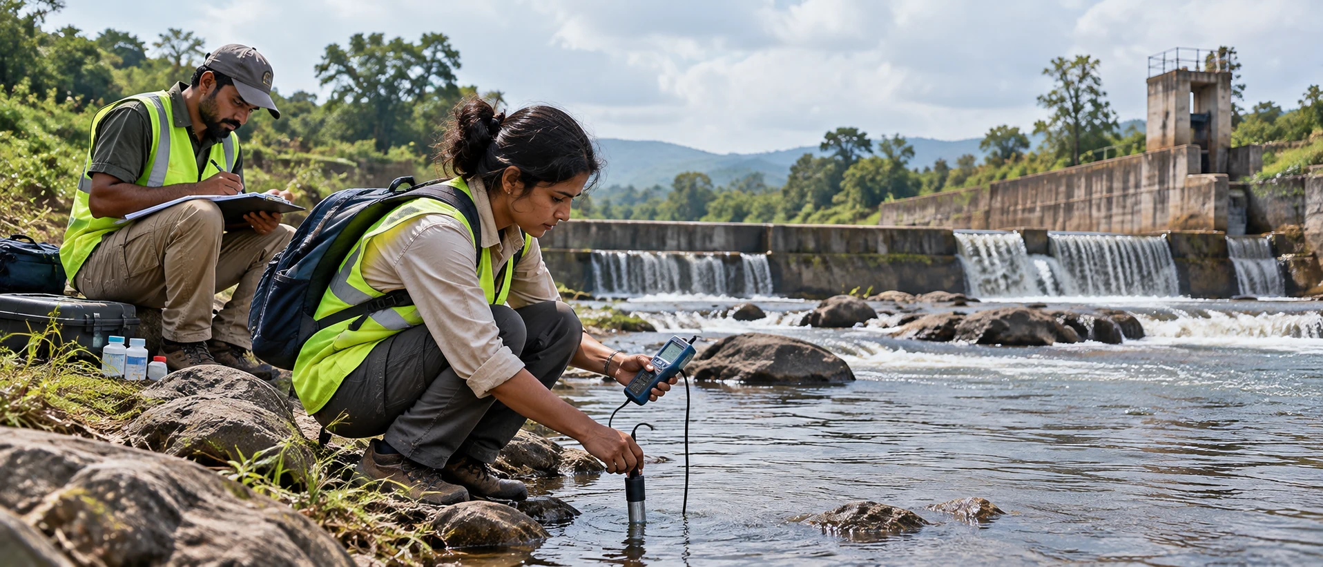 Environmental engineering water quality survey in Maharashtra